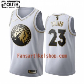 NBA Minnesota Timberwolves Trikot Jarrett Culver 23 Nike 2019-2020 Weiß Golden Edition Swingman - Kinder